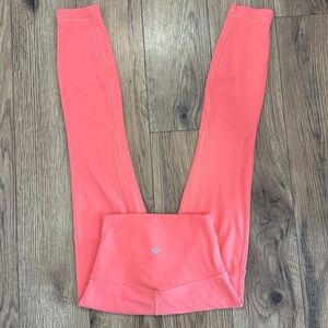 Lululemon Double Align Pant Leggings Size 0 In Pale Raspberry 25"